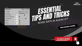 Noise Gate in audacity 2024