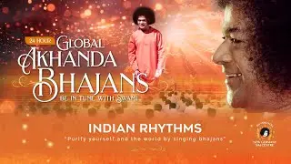New Germany Sai Centre | Global Akhanda Bhajans 2024 | Indian Rhythms | 9am - 10am