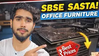 Meri life ka Mera first vlog Itna Sasta Office Furniture Pehli Baar Dekha | Best Office Setup tower💰