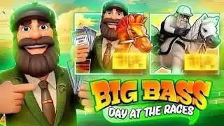 Spamming $25,000 high stake bonus buys on Big Bass Day at the Races slot