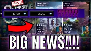 Marvel Puzzle Quest: BIG BIG BIG NEWS FOR MPQ PLAYERS ALSO BETTER DROP RATES FOR SUPPORTS????????