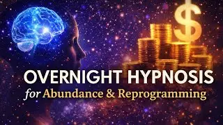 Overnight Hypnosis for Abundance & Reprogramming | Deep Sleep Conditioning While You Rest