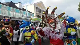 Valley Boys New Year's Day Junkanoo Parade 2020 - 3rd Lap (Part 1)