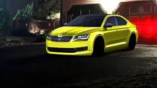 Photoshop Tuning Skoda Superb 2016 Virtual Tuning