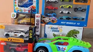 7 Minutes of Satisfying ASMR Unboxing! Loco Train Transformer, Police Car, Thar & Dino Toys #youtube