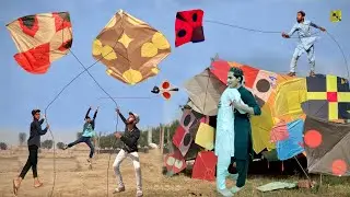 EID MUBARAK BIG KITE CHALLENGE | kite Flying | kite lover