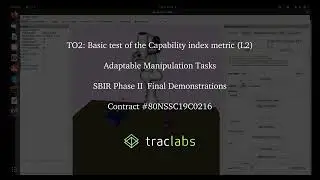 TO2: A basic preliminary test of the Capability index grasp metric