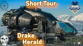 Quick Tour of the Drake Herald - Star Citizen Gameplay Alpha 3.13