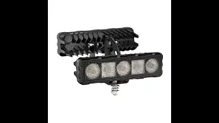 New car LED one-character work 18W floodlight modification light Installation Engineering light