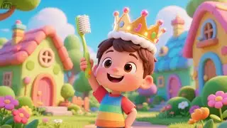 Brushy Brush Time &ndash; Smile Sparkle Song | Fun Toothbrushing Rhyme for Kids | Sparkle & Shine