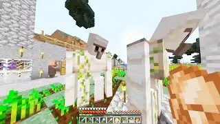 HOW TO STOP IRON GOLEMS ATTACKING YOU!! [Minecraft]