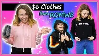 TRYING ON $6 ROMWE CLOTHES | Are they worth it? | Kayla Davis