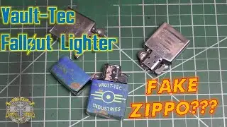 Vault-Tec Fallout Lighter - FAKE ZIPPO - Can we improve it with REAL Zippo Plasma?!?