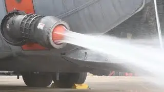 302nd Airlift Wing MAFFS (Modular Aerial Firefighting System) Water Test