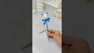 I decorate a pencil for my Sister 😱 #pendecor #diy #craft #shorts