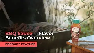 Amazon Listing Video | BBQ Sauce &ndash; Product Features & Flavor Benefits Overview