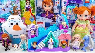 Unboxing Disney Frozen Toys | Princess Elsa's Ice Palace Toy | Elsa, Anna and Jasmine Doll Toys