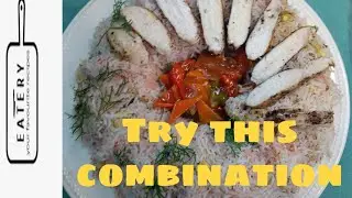 Paneer Herb Fried rice|Sour vegetables and Pepper Chicken|Sunday lunch recipe by Eatery|Good combo