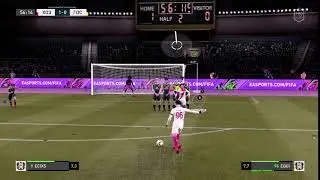 FIFA 21 (20 meters Back spin curve) Goal!
