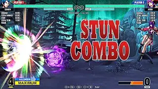 KOF XV: ELISABETH Stun Combo