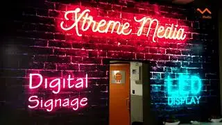 Mesmerizing Indoor LED Display For Lobby at Xtreme Media Office