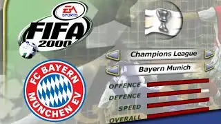 [PC] | FIFA 2000 | BAYERN MÜNCHEN | CHAMPIONS LEAGUE/ECC CUP | LONGPLAY | WORLD CLASS DIFFICULTY