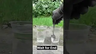 Ujala Neel Experiment In Normal and Hot Water?#shorts#viral #shortvideo