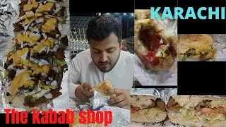 The kabab shop karachi | Australian lamb burger | Karachi Food Challenge..#foodie #karachi