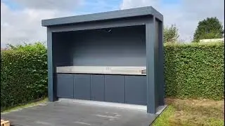 Kitchen Box &ndash; La BOX avec volet roulant motoris&eacute; pour cuisine d&rsquo;ext&eacute;rieur d'&eacute;t&eacute; | Atlantic Inox
