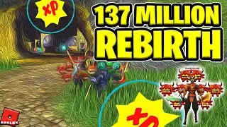 INSANE 137 MILLION Rebirth! TOP 5 Leaderboard | Giant Simulator