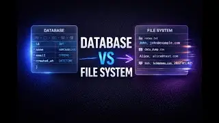 Database vs File system Explained from 