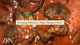 How To Cook Tripe/Maguru Stew | Simple Dinner Recipe | Zim Food Network