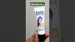 Primer Under 500🔥#purplle #purpllehaul #nybae #swissbeauty #makeup #makeupproducts #primer #shorts
