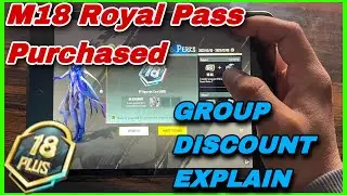 GROUP PURCHASE PERKS DISCOUNT CREATE GROUP AND JOIN EXPLAIN | HOW TO GET ROYAL PASS DISCOUNT | M18