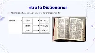 Python - Intro to Dictionaries