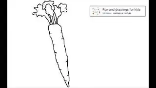 How to draw vegetables 🥕