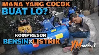 Ungkap Fakta MENGERIKAN ! Kompresor Engine (Bensin) vs Kompresor Motor (Listrik)