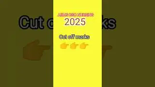 AIIMS BSC NURSING 2025 Final cutoff marks 😱🙏🩺#aiimsbscnursing2025 #aiimsnursing #cutoff #result