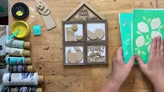 Lemon house sign - diy kit