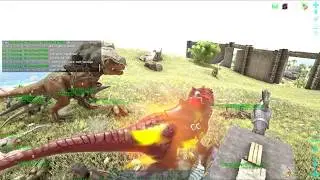 ARK: EXTINCTION CORE: DAY 5 - PART 2 - ALPHA ALLO TAME + SKELETAL CARNO FIGHT!!!