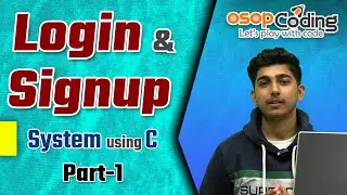 Login and Signup System using C | Part 1  #Cprogramming #coding #viral #student #project