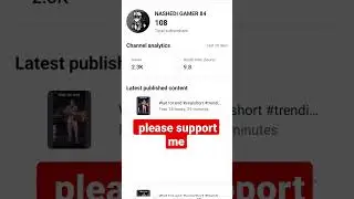 Please support me #trendingshort #viralshort #like #subscribe #NASHEDI GAMER 84