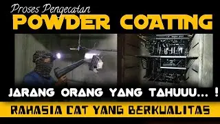 Cara Cat Powder Coating - rahasia tahapan pengecatan #powdercoating #mandiri