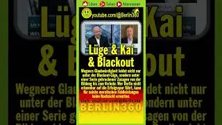 #KaiWegner #WegnerL&uuml;ge #Tennis #Berlin #Blackout #Stromausfall #Linksterror #CDU #R&uuml;cktritt #D&uuml;rr