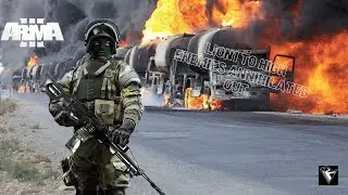 CONVOY ANNIHILATION! MkW ARMA III Regular op, Zeus perspective