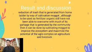 Cultivating Maggots As Support for Dryland Organic Agriculture by Ahmad Rifki