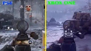 CoD WW2 Graphics Comparison - PS4 vs XboxOne