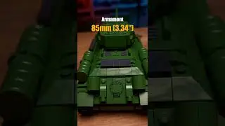 T34-85 - Russian bias - Tanks in numbers  - #shorts #cobi #bricks