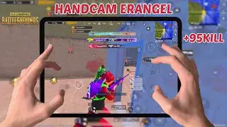 İPAD PRO HANDCAM ERANGEL 95 KILL GAMEPLAY 😱😱 PUBG MOBİLE
