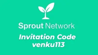 SPROUT NETWORK MINING REGISTRATION | CRYPTO MINING | BITCOIN | SPROUT NETWORK 